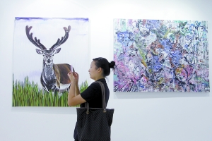 “善润·自然的态度-2012中国艺术家环球野保行动主题巡展”昨在渝开幕