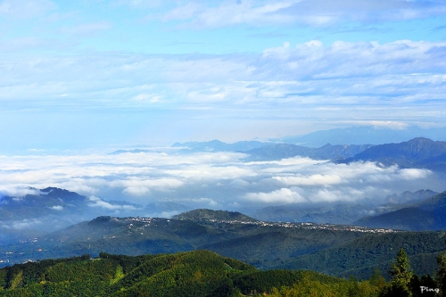 明信片上的绝美风景 仙境般的台湾大仑山观光茶园